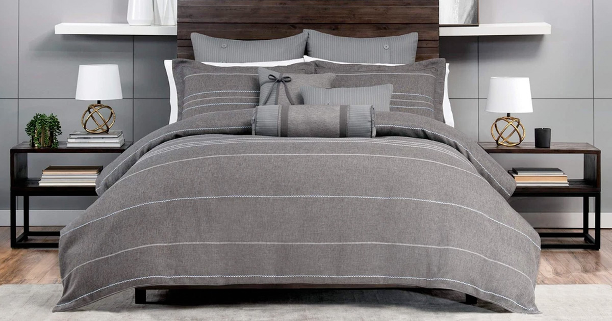 throw pillows for grey bedding