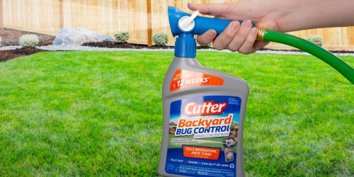 Cutter Backyard Bug Control Spray Just $6.98 on Amazon