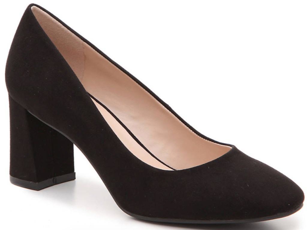women's black high heel pumps