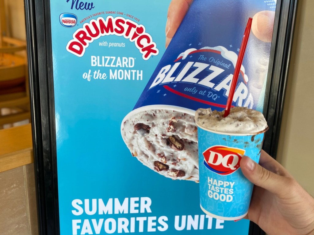 Dairy Queen’s Drumstick Blizzard is Available for a Limited Time