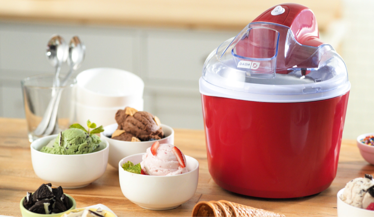Dash Deluxe Ice Cream Maker Only 24.98 (Regularly 40) • Hip2Save