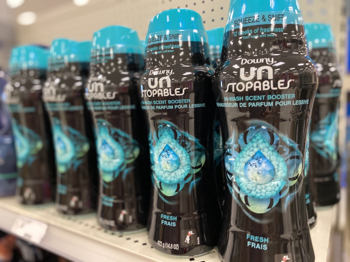 multiple bottles od downy unstoppables