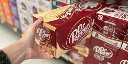 New Dr Pepper & Cream Soda 12-Packs Only $2.80 at Target