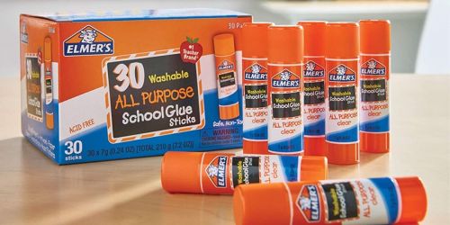 Elmer’s Glue Sticks 30-Count Just $6.40 Shipped on Amazon (Regularly $15)