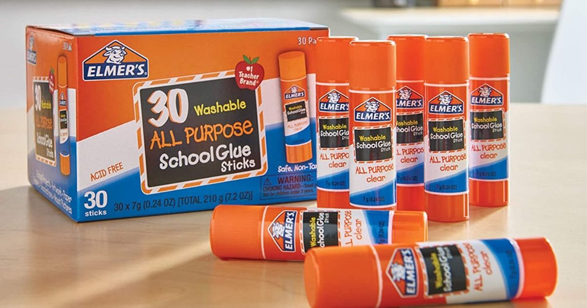 Elmer S Glue Sticks 30 Count Just 6 40 Shipped On Amazon Regularly 15 Hip2save