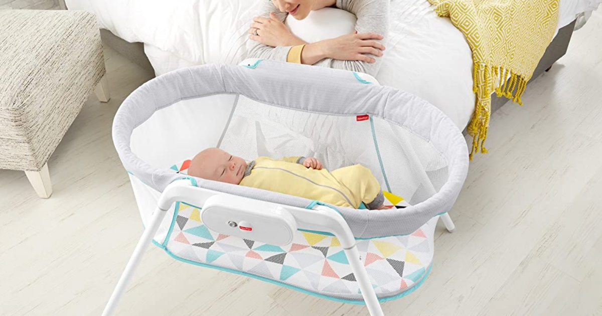 fisher price stow and go bassinet