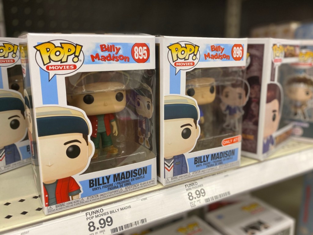 funko pop! Billy Madison figure on store shelf