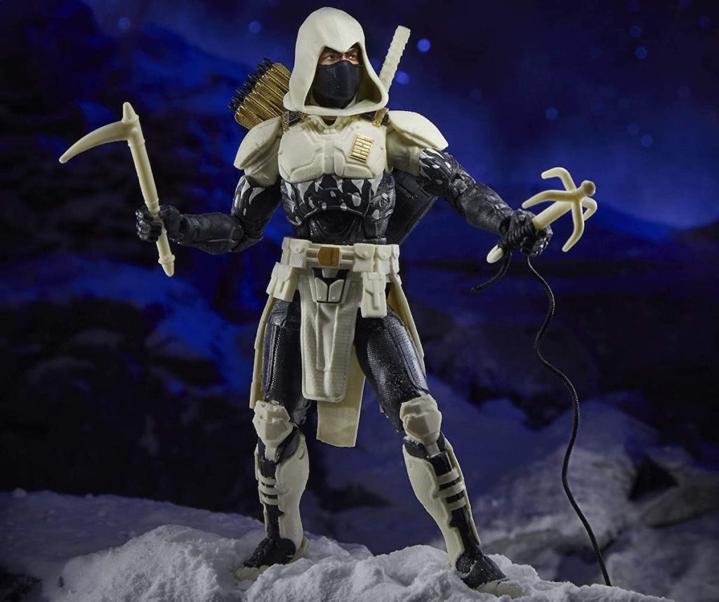 GI Joe Action figure in space storm setting