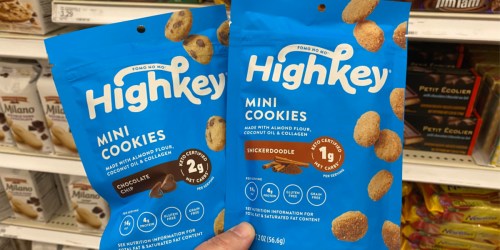 HighKey Mini Cookies Bags Only $1.86 Each After Cash Back at Target
