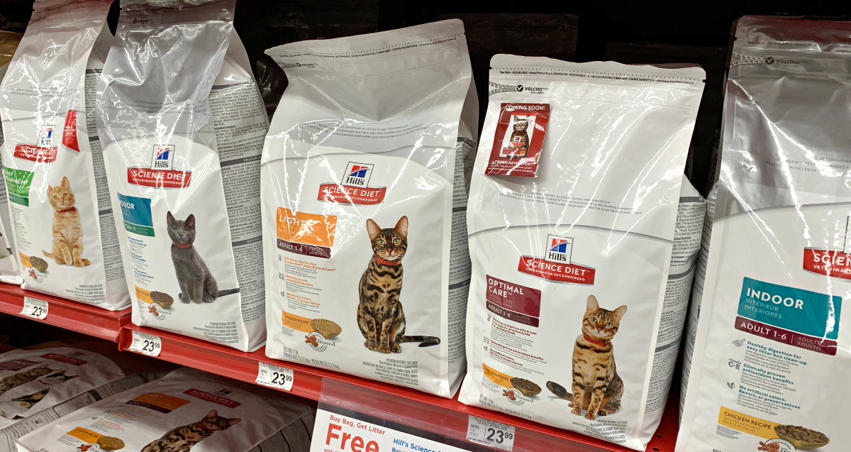 Petco hill's science outlet diet cat food