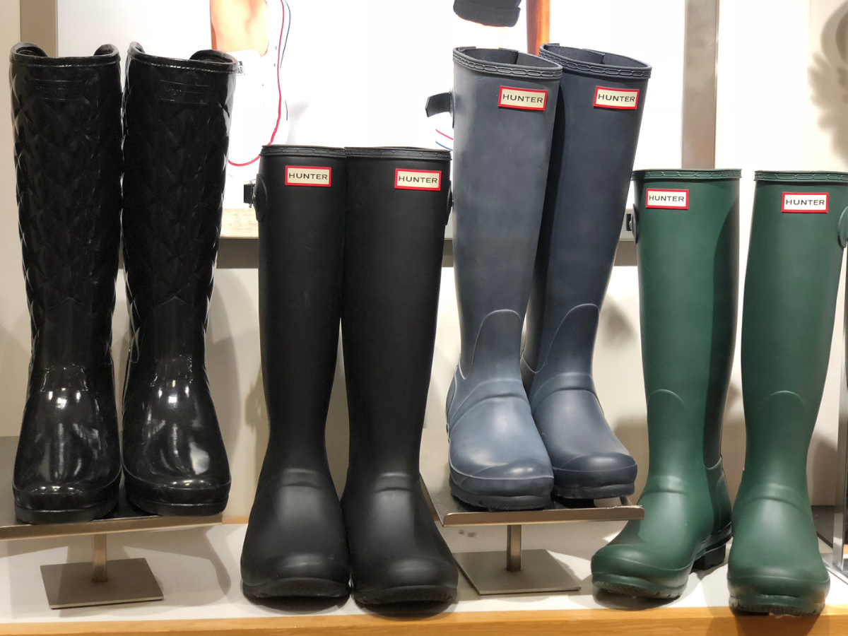 womens tall rain boots