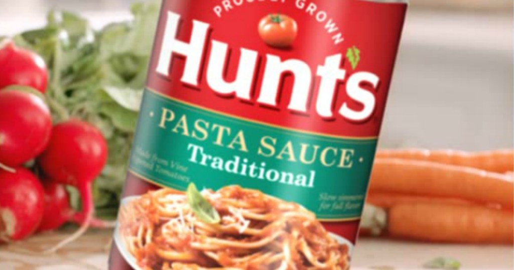 Hunt S Pasta Sauce 24oz Cans 12 Pack Only 8 69 Shipped On Amazon Just 72 Each