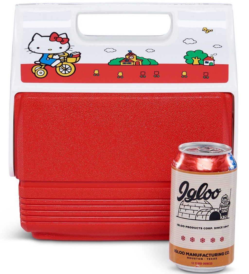 Igloo Cooler with Hello Kitty