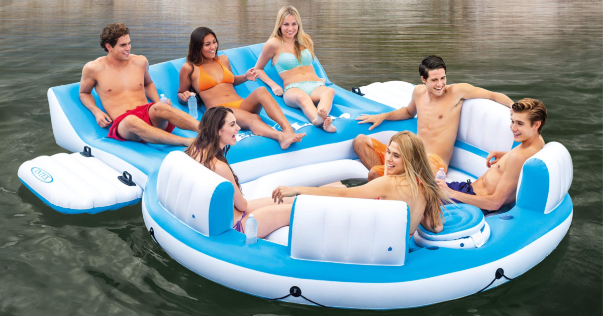 intex floating comfort lounge