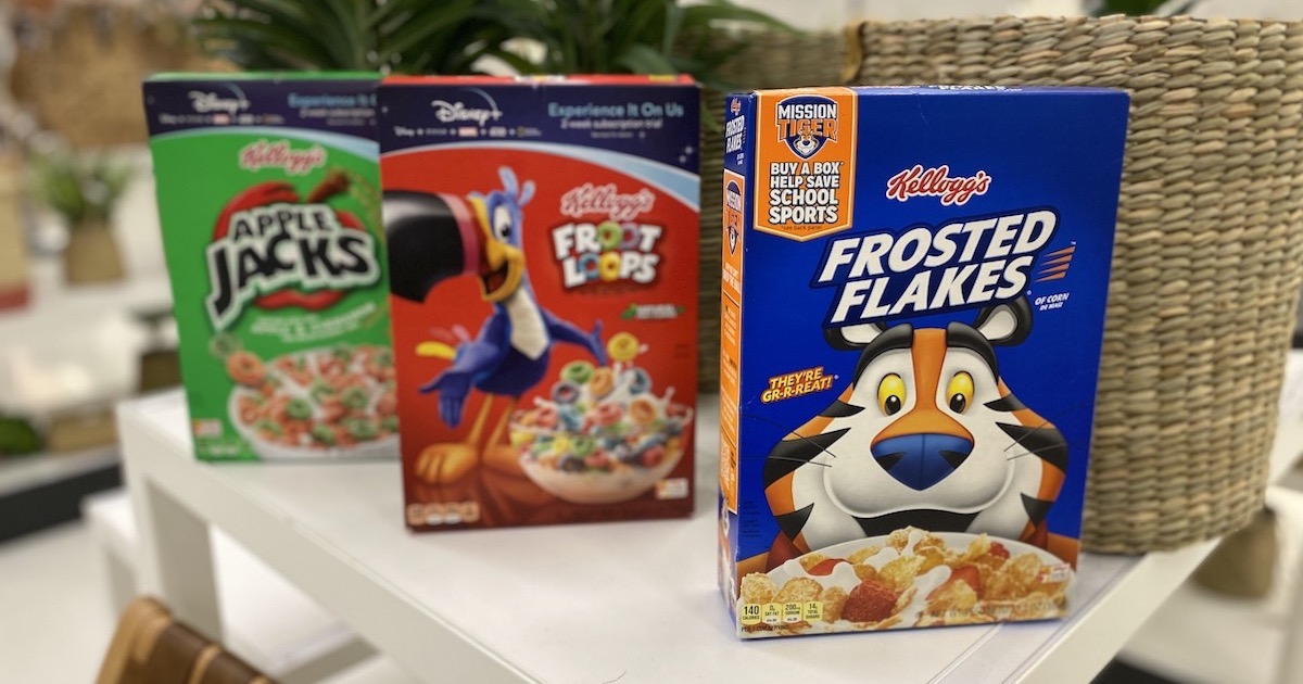 Kellogg's Cereals Just 1.25 Each at Target + 2 FREE Books