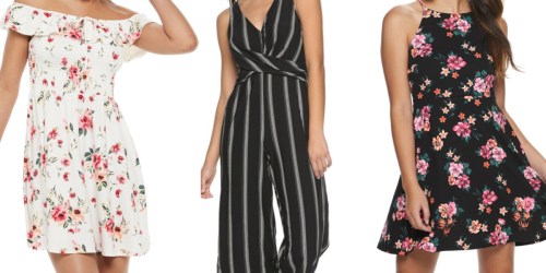 Juniors Dresses & Jumpsuits from $9.79 Shipped for Kohl’s Cardholders