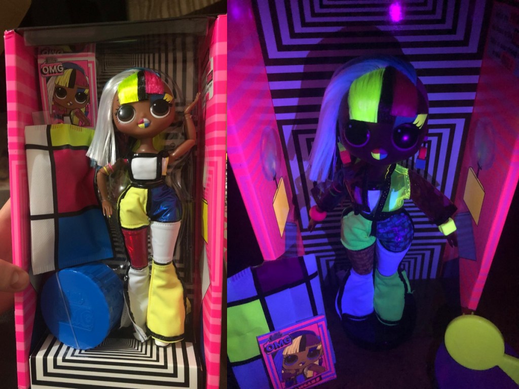 lol omg glow dolls