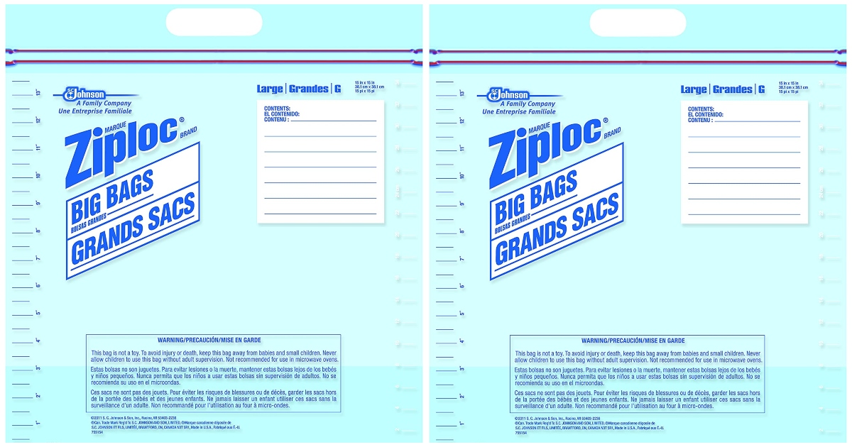 Ziploc 4Count 10Gallon s Storage Bags in the Plastic Storage Bags  department at Lowescom