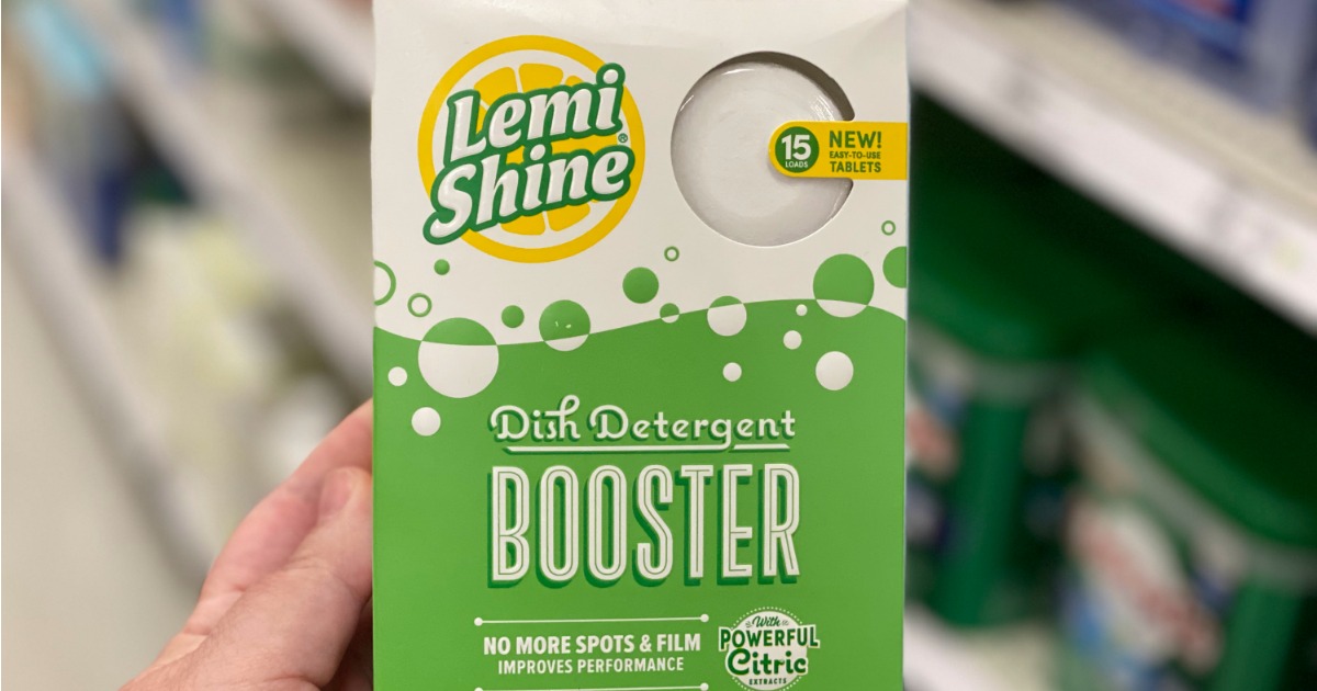 40 Off Lemi Shine Dish Detergent Booster at Target Just Use Your Phone