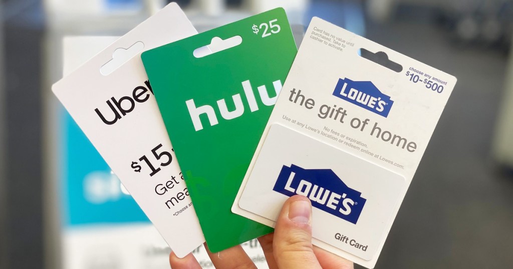 Free 5 Walgreens Gift Card w/ Gift Card Purchase Lowe's