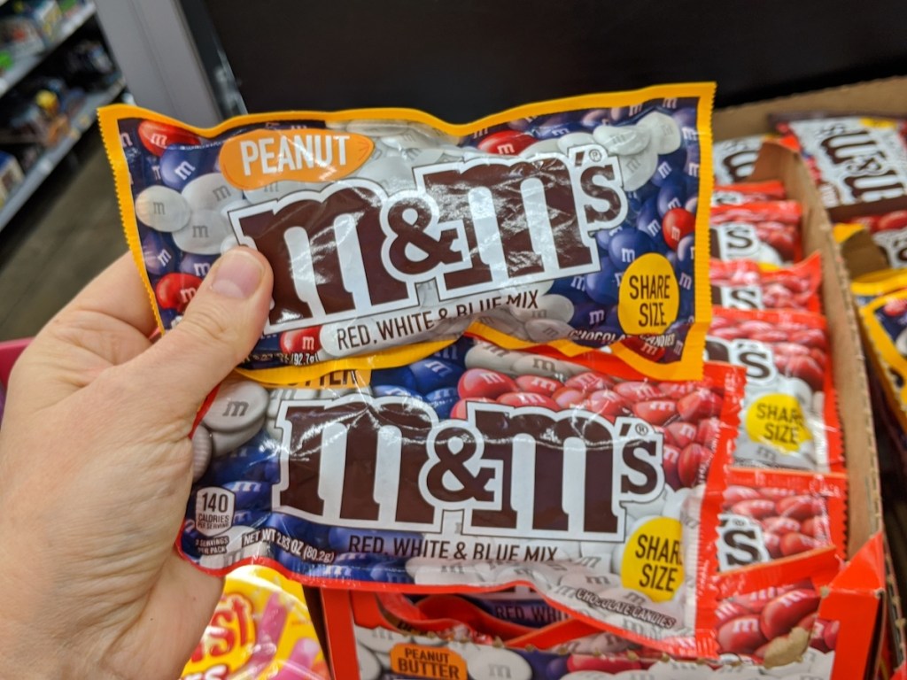 M&Ms Share Size Candy