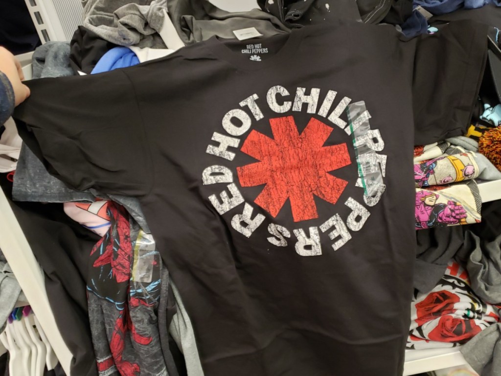 Men's Graphic Red Hot Chili Peppers Tee at Target