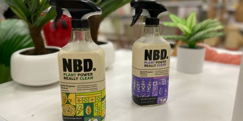 Up to 40% Off NBD Cleaning & Laundry Products at Target | Plant Based & Chemical Free