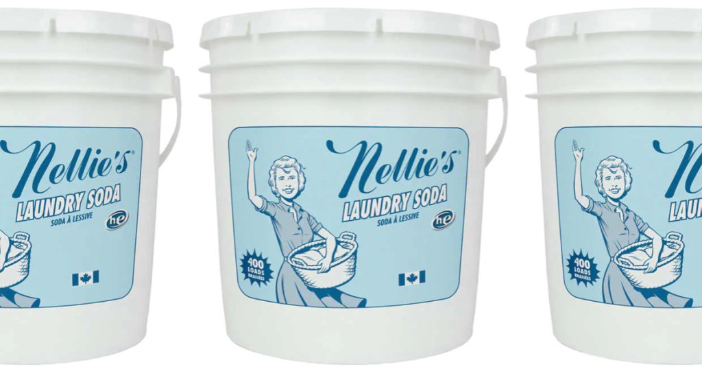 large 400 load buckets of Nellie's Washing Soda