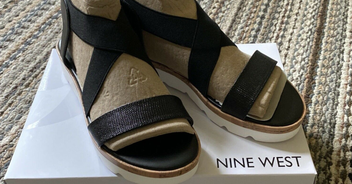 nine west strappy sandals