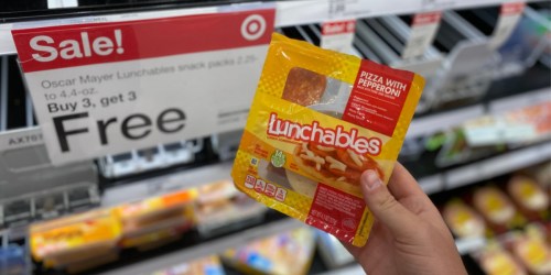 Oscar Mayer Lunchables Snack Packs Just 99¢ Each at Target