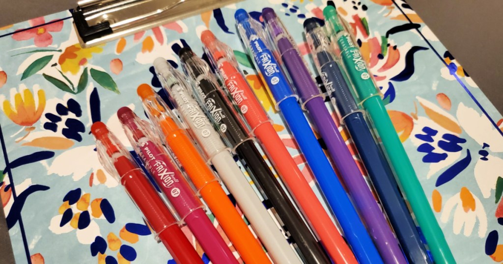 Pilot FriXion Erasable Gel Ink ColorSticks Pens 10-Pack