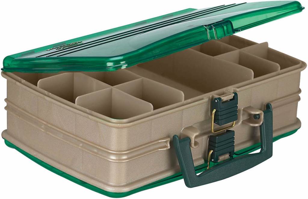 Plano tackle box with lid open