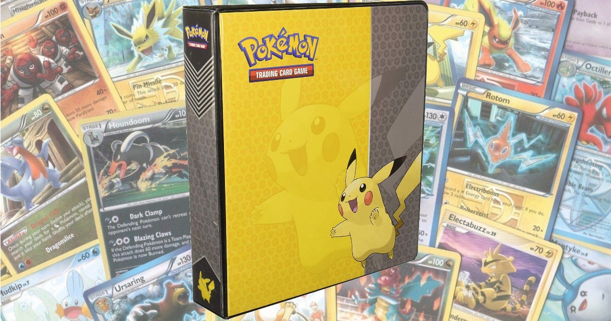 Ultra Pro Pokemon Binder w/ Protective Sheets Only $16 on Amazon or Walmart Ultra Pro Pokemon Binder w/ Protective Sheets Only $16 on Amazon or Walmart