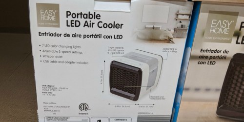 Summer Just Got Cooler w/ This $19.99 LED Portable Air Cooler at ALDI