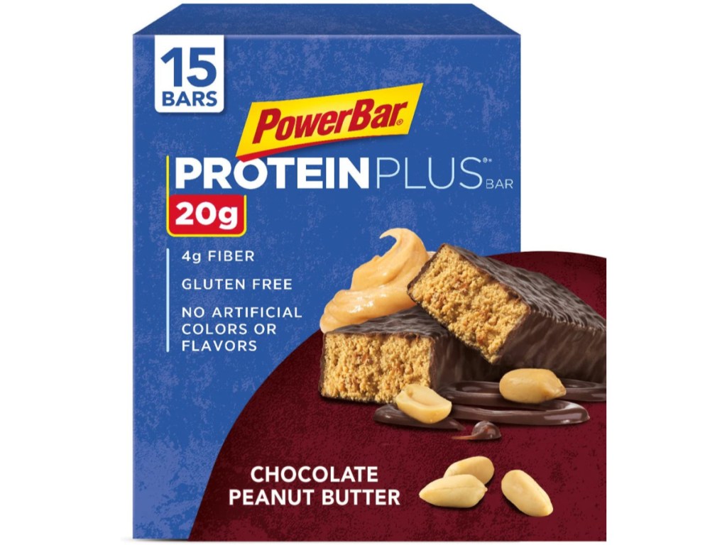 PowerBar Chocolate Peanut Butter 15-Pack Protein Plus Bar