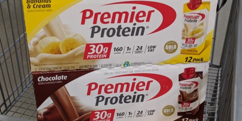 Premier Protein Shakes 12-Count Just $13.98 for Sam’s Club Members