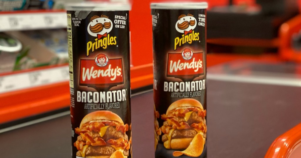 Wendy's Baconator Pringles Now Available at Target | Includes FREE ...