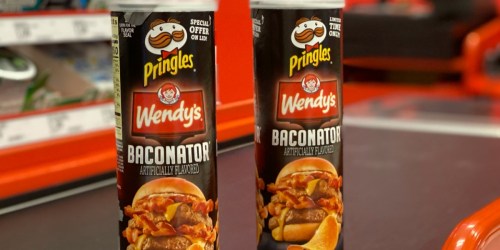 Wendy’s Baconator Pringles Now Available at Target | Includes FREE Wendy’s Sandwich Coupon