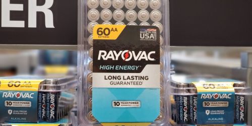 50% Off Rayovac Batteries on Lowes.com | AA, AAA & 9V