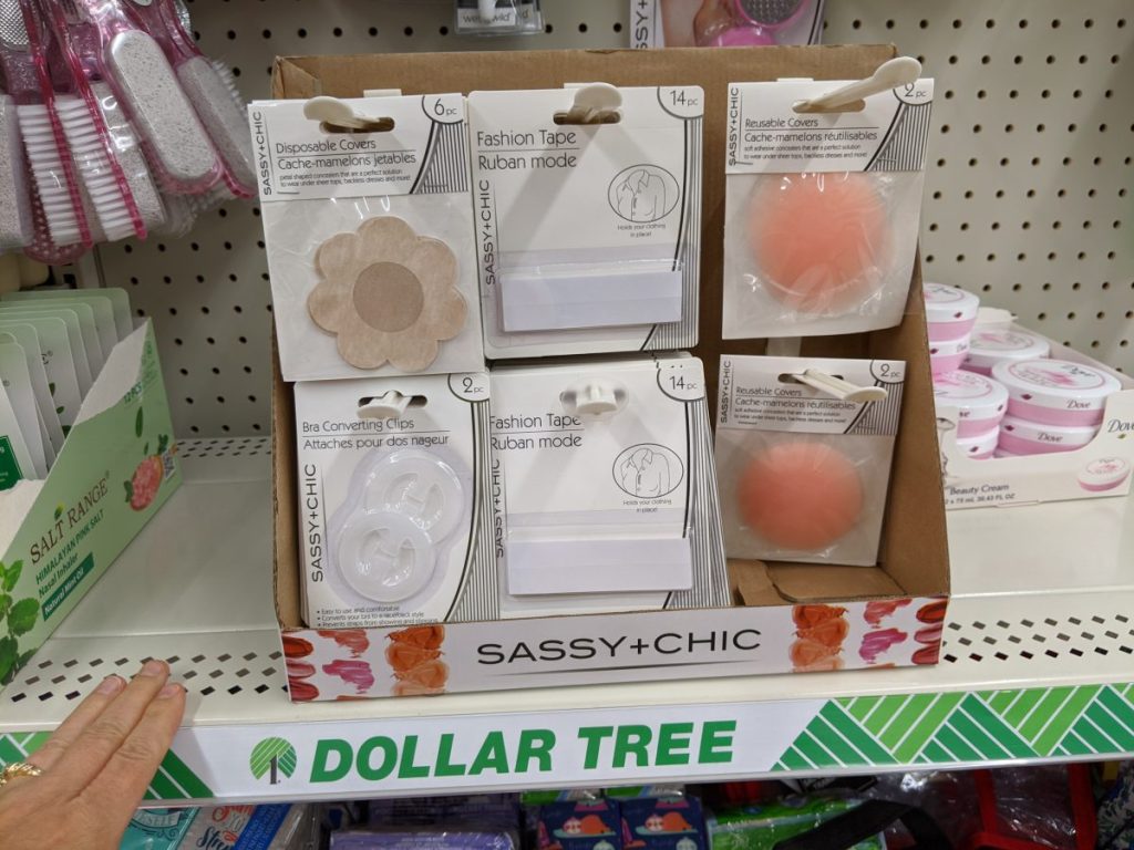 Fashion Accessories Only $1 at Dollar Tree  Bra Converting Clips, Fashion  Tape & More