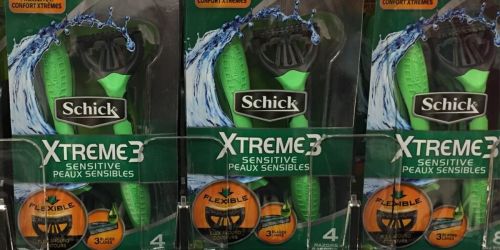 New $3/1 Schick or Skintimate Coupon = Just $1.32 Per 4-Pack at CVS or Target