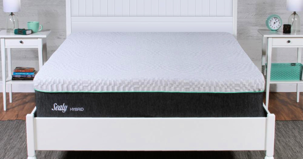 8 spring and memory foam hybrid mattress queen
