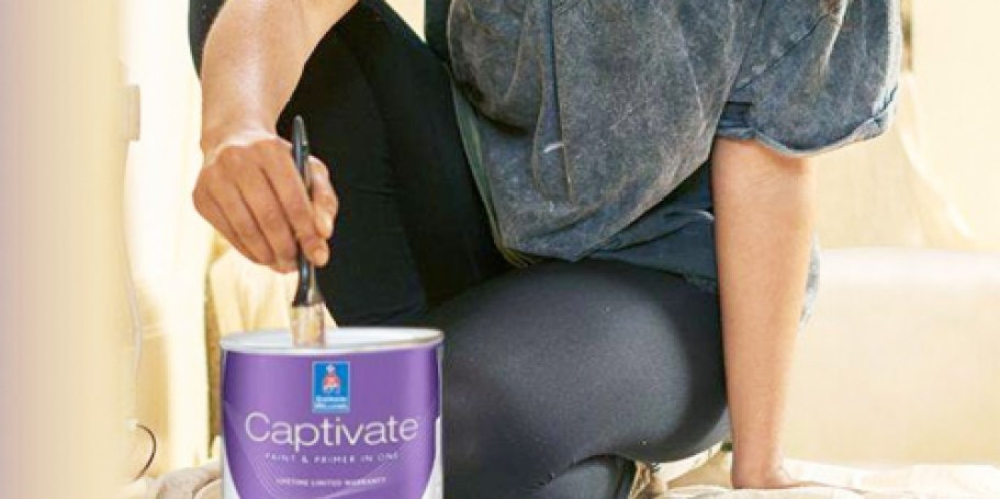 40% Off Sherwin-Williams Paints + Stackable $10 Off Coupon