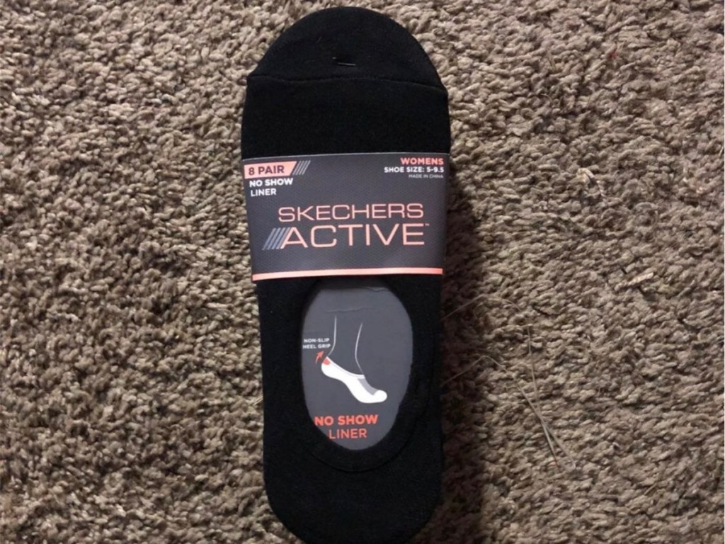 Skechers Women's No Show Liner Socks 8-Pack Only $5.99 Shipped on ...