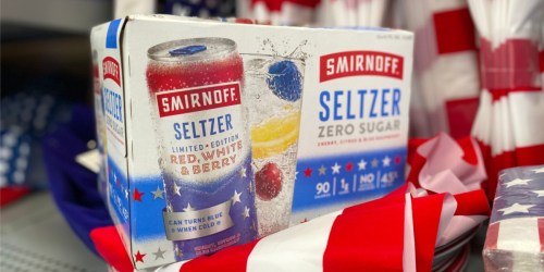 Smirnoff Red, White & Berry Zero Sugar Seltzer Available Now For Limited Time