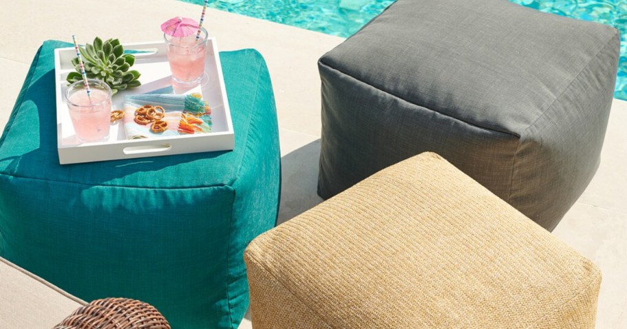 Kohl’s Poufs Only $20 (Regularly $50) – Doubles as Ottoman or Extra Seating!