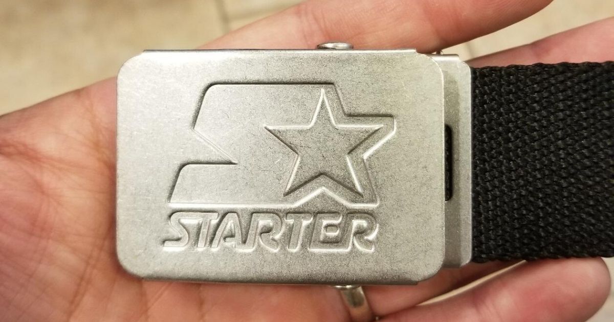 Starter Men's & Kids Golf Belts 2Packs from 3.60 on Amazon