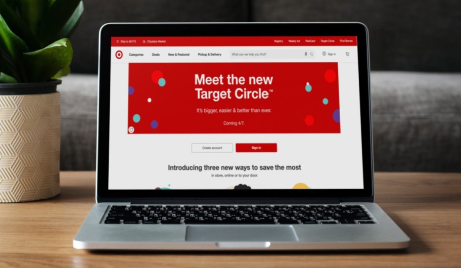The Target Circle Website for 2024