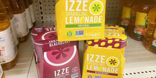 30% Off IZZE Sparkling Juice & Lemonade at Target (Just Use Your Phone)