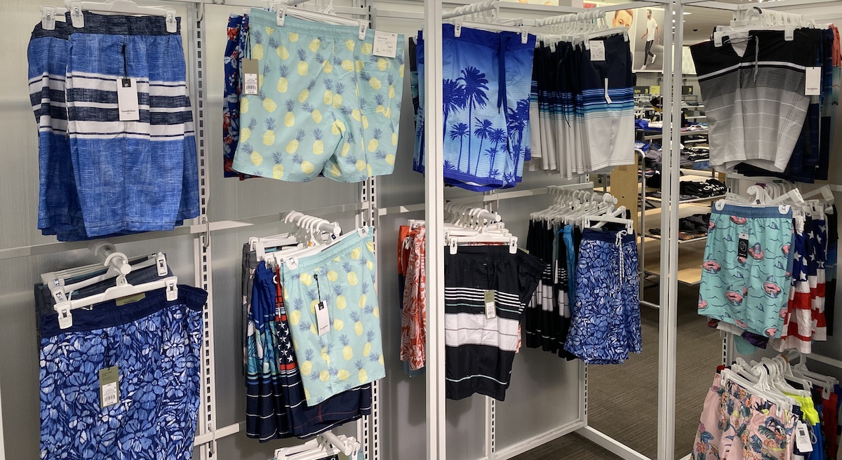 target mens swimwear